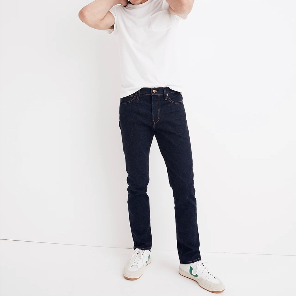madewell men’s slim jeans